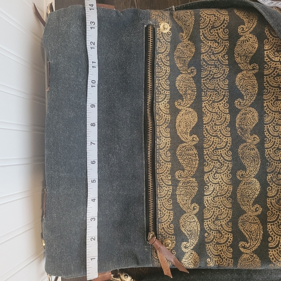 Mona B Upcycled Canvas Bag - Picture 7 of 7